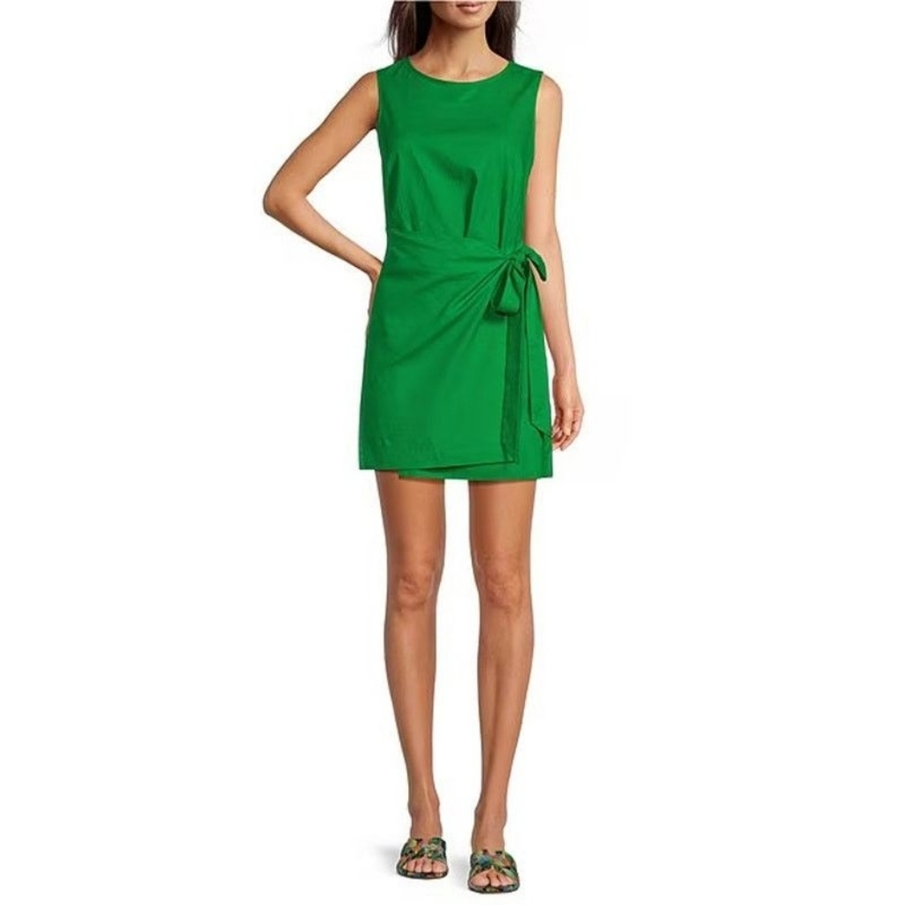 NWT Alex Marie Faux Wrap Madelyn Green Dress 16 Firm Price